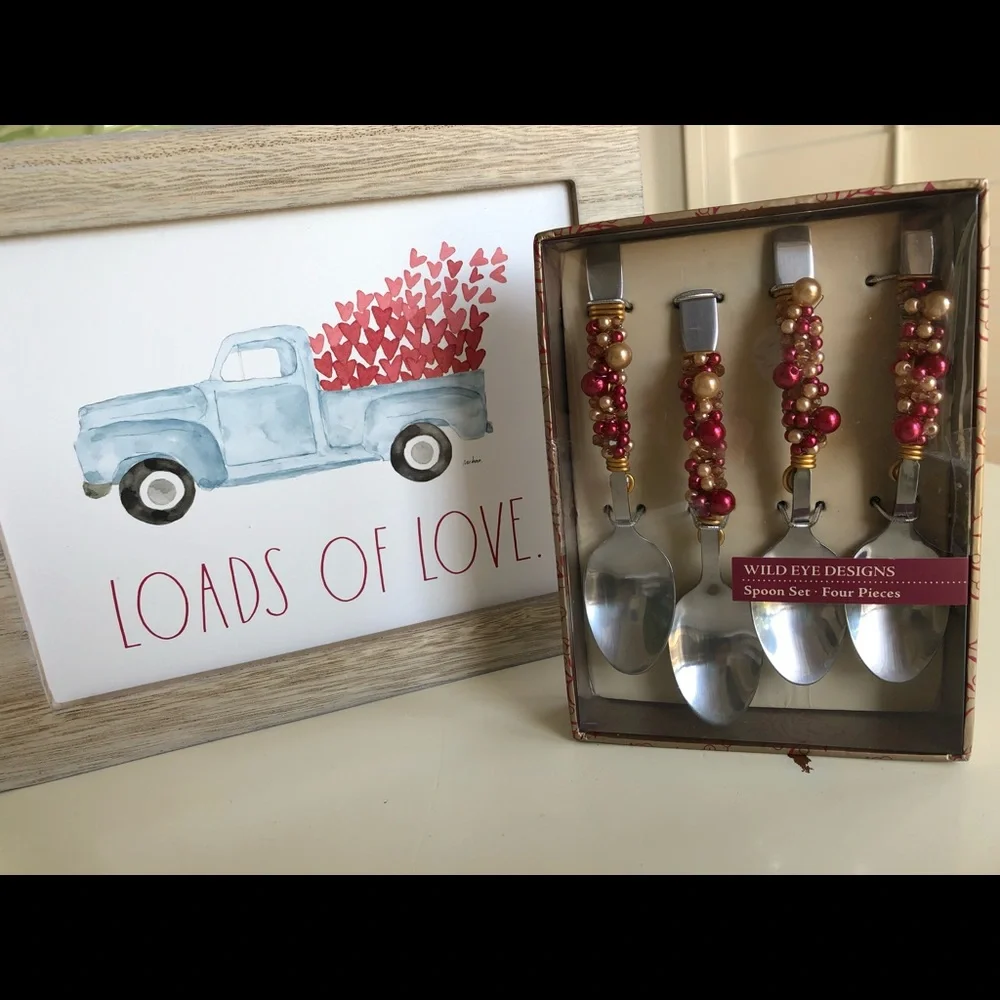 NIB Spoon Set - Handmade for Your High Tea, Valentine’s Day or Just Because! 💕